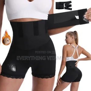 Tummy Waist Trainer Short With Belt