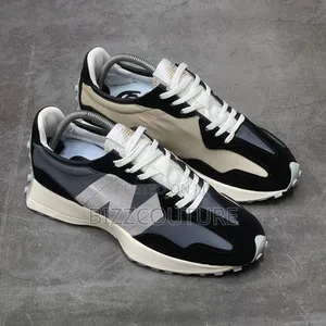 Original NEW BALANCE BLACK WHITE 327 Available in Store