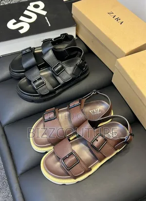 Original ZARA Double Buckle Sandals Available in Store