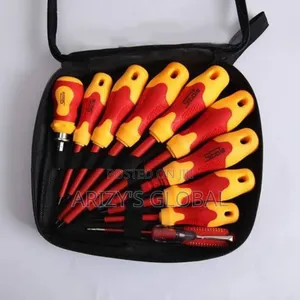 10 Piece Electrical Screwdriver Set With Test Pen