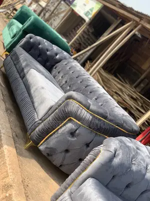 Tufted Sofa Set