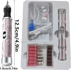 Rechargeable Nail,Toe Nail Grinder Kit for Thick Drill