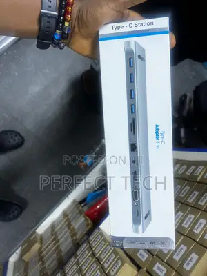 Type-C Adapter 11 in 1 Docking Station