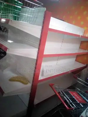 Double Supermarket Shelves