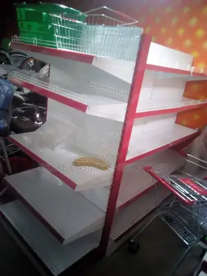 Double Supermarket Shelves