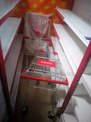 Double Supermarket Shelves