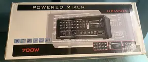 Powered Mixer 4 Channels Amplifier