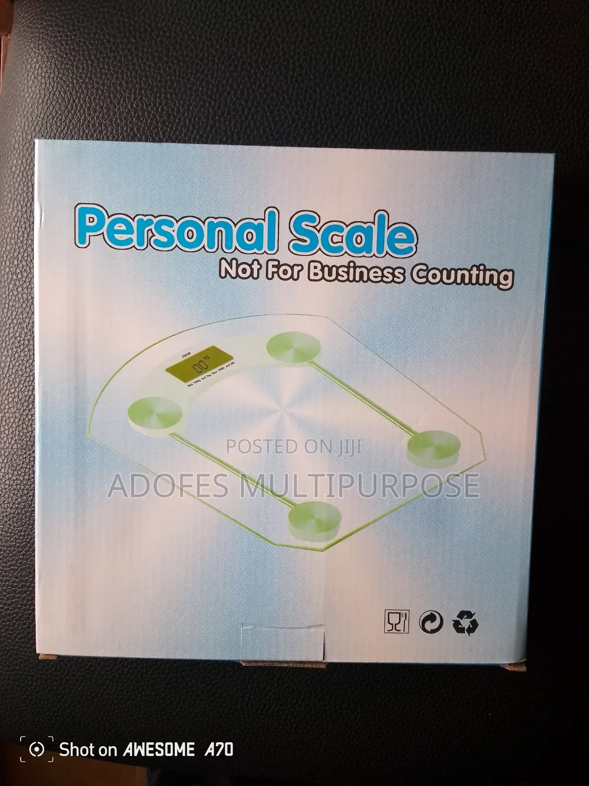 Digital Body Scale White