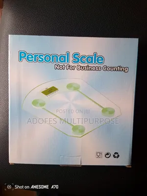 Digital Body Scale White