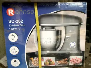 Rohnson 7litres Stand Mixer 1300watts, Stainless Steel Bowl.