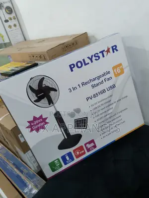 Brand New Polystar Rechargeable Fan