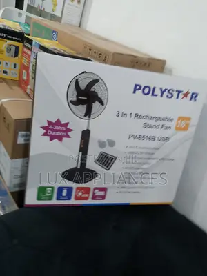 Polystar 3in1 Rechargeable Fan