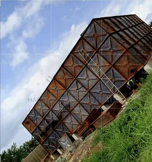 Pressed Steel Water Tank, FRP,GRP Water Tank Construction
