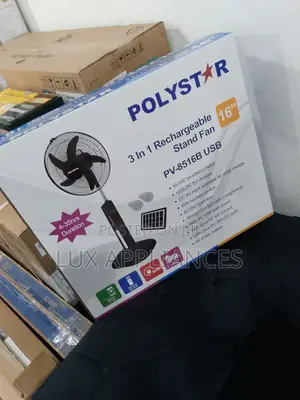 Very Good Polystar Rechargeable Standing Fan