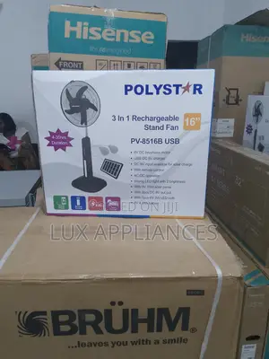 Classic Rchargeable Polystar Standing Fan
