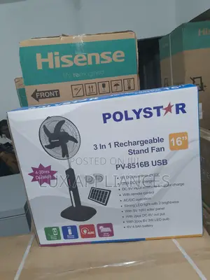 Original Rechargeable Polystar Fan