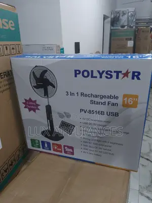 Top Selling Polystar Rechargeable Fan