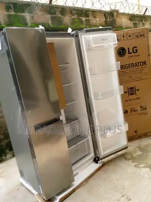Durable LG 649ltr Refrigerator Side-by-Side