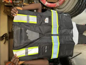 Quality Black Reflective Jacket With Branding
