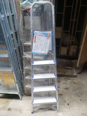 5 Steps House Holds Aluminum Ladder