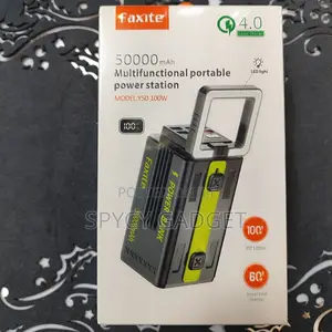 50000mah Portable Power Bank Station 100W