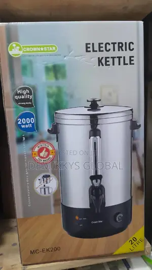 Crownstar Electric Kettle 20L 2000w