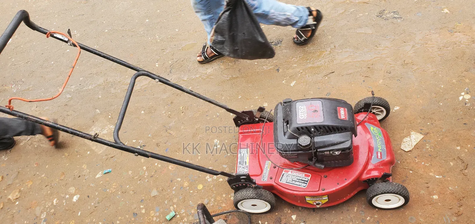 U.K Use Lawn Mower Machine 6.5hp