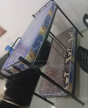Student's Metal Bunk Bed 6 by 2.5 Feet.It Is Detachable.