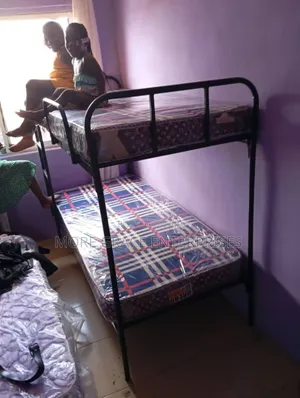 Metal Bunk Bed for Children 6 by 2.5 Feet.