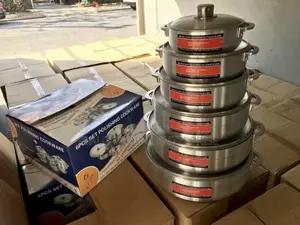 6pcs Polishing Cookware Set