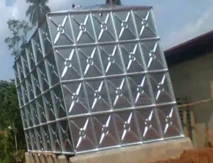 Pressed Steel Water Tank/Fibreglass Water Tank FRP/GRP