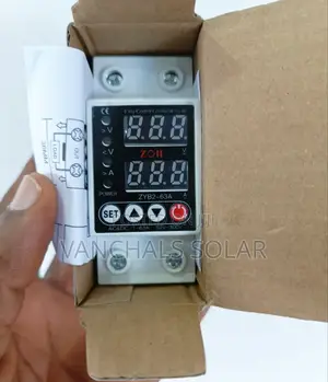 Digital Adjustable Voltage Protector Regulatory 63a