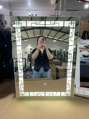 Unique 80x60cm Bathroom Mirror With  Led
