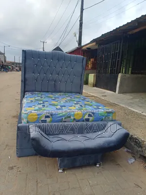 4 and Half By6 Bedframe With Mattress 10inches