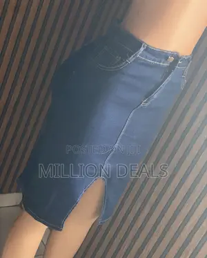 Stylish Stretchy High Waist Women’S Jean Skirt “L”
