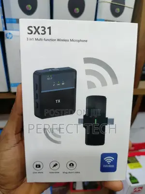 SX31 3-in-1 Multi-Function Wireless Microphone