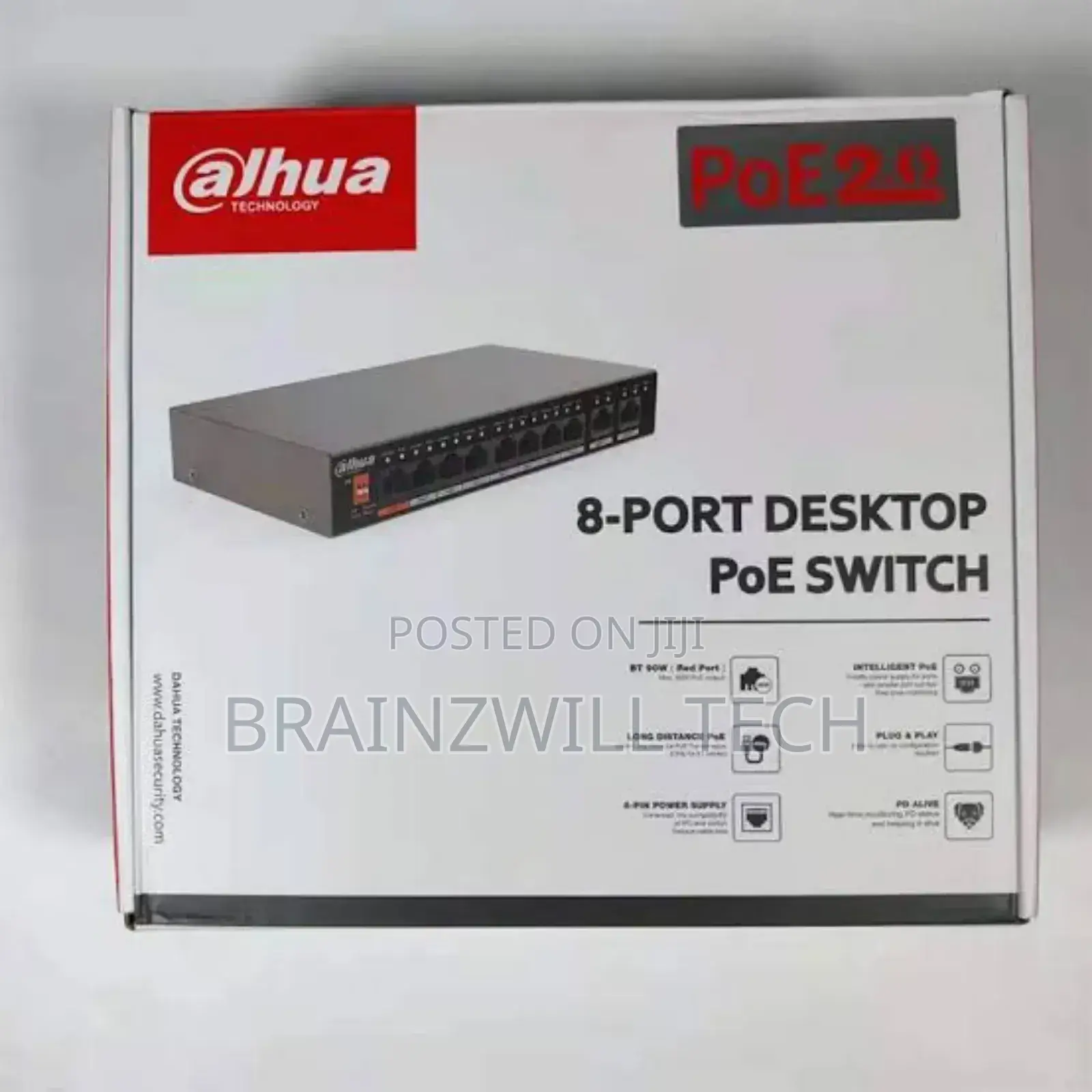 Dahua 8-port Poe Switch