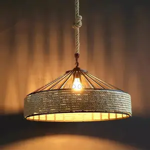 Classical Hemp Rope Pendant