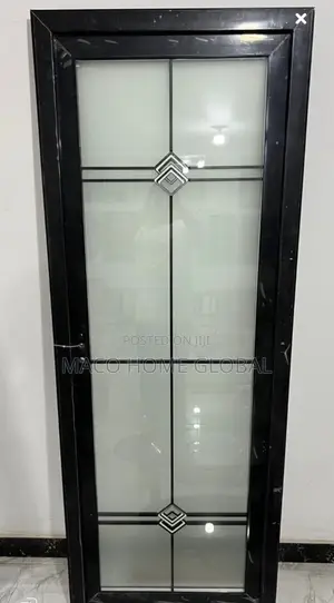 High Quality Turkey Full Glass Toilet Door 750size
