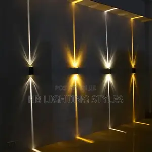 Silver Aluminum COB Outdoor Light