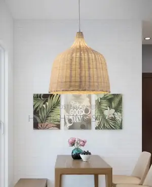 Handmade Vintage Bamboo Farmhouse Bamboo Rattan Lamp Shade