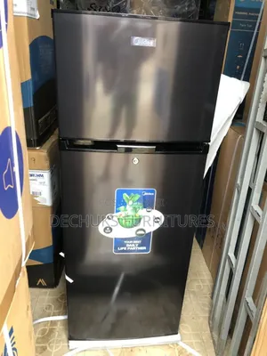 Brand New Midea Double Door Refrigerator (Jazz Black Color)