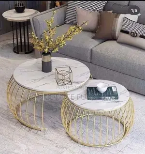 Quality and Executive Design Center Table With Marble Top