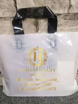 Gold Printed Shopping Nylon