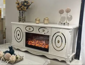 Television Stand With Fireplace