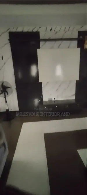 High Quality Tv Panel With Suspended Console,Led Lights