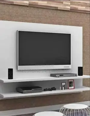Simple Tv Stand Design With Open Console
