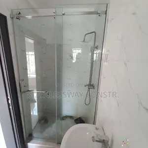 Shower Glass Cubicle Flat Roller
