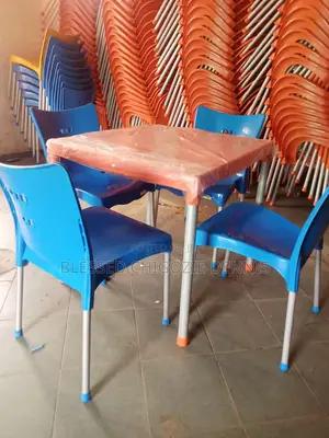 Plastic Table and Chairs