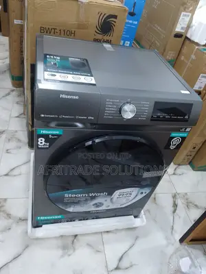 Brand New HISENSE 8KG Front Load (Wash Dry) Washing Machine